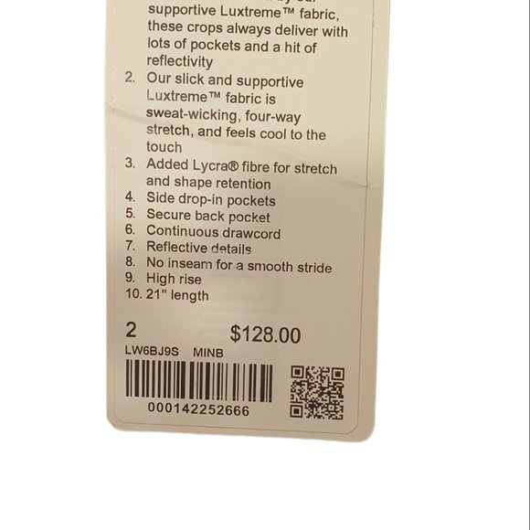 new Women Lululemon Swift Speed High-Rise Crop 21" - Picture 6 of 6